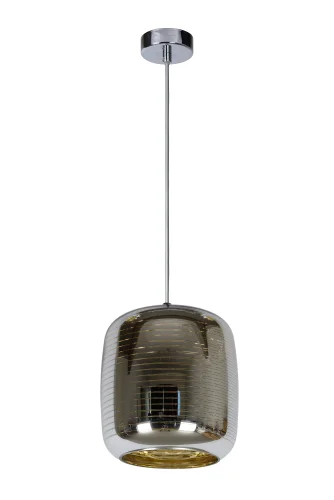 Светильник подвесной Eryn 70483/01/11 Lucide хром 1 лампа, основание хром в стиле современный  фото 3